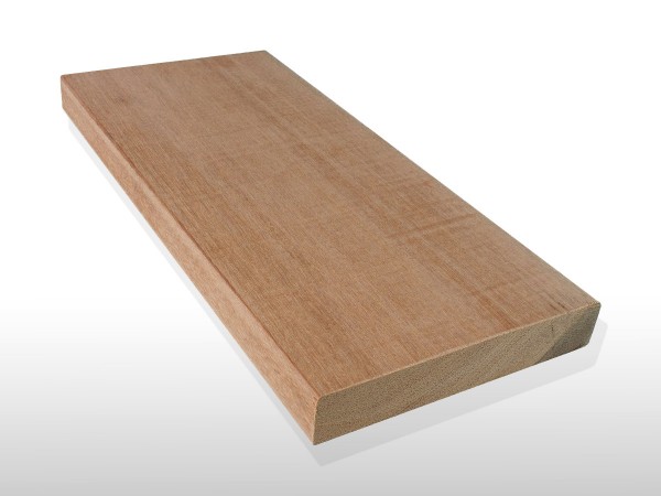 Angebot des Monats, Holzterrasse Cumaru braun, glatt, 21 x 145 bis 6400 mm Dielen, Premium (KD) Holz Bretter für die Terrasse